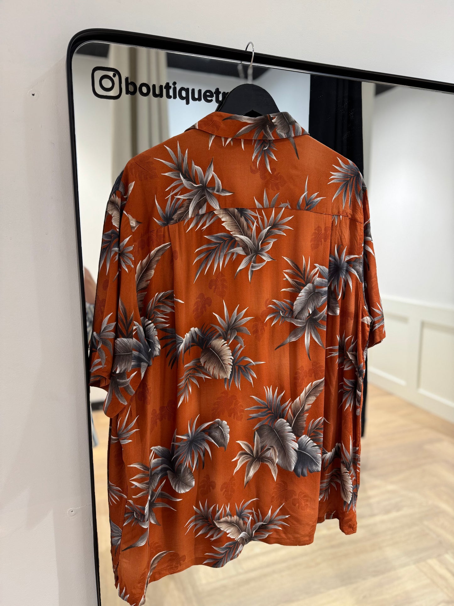 Chemise à motifs XL