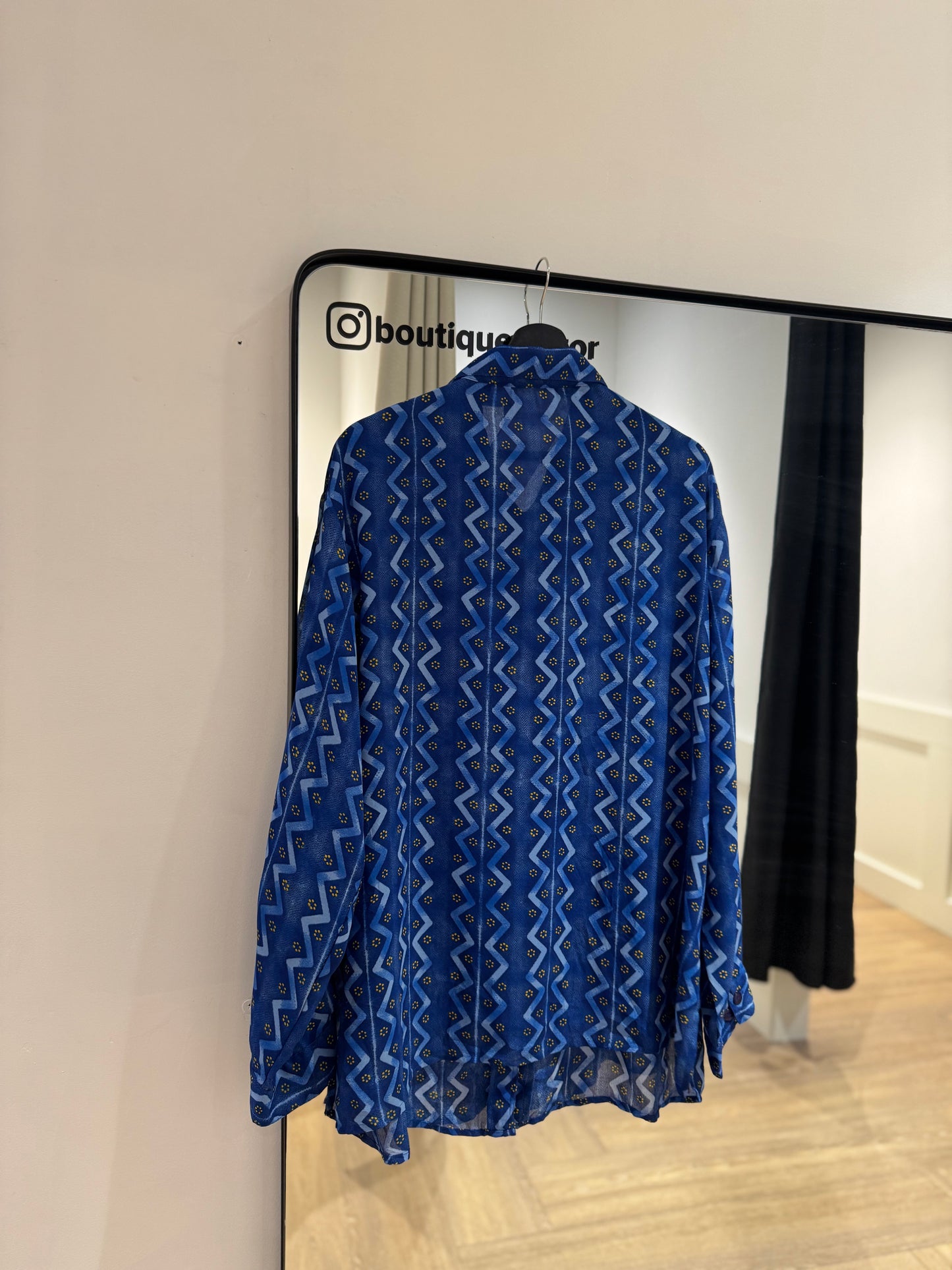 Blouse à motifs XXL