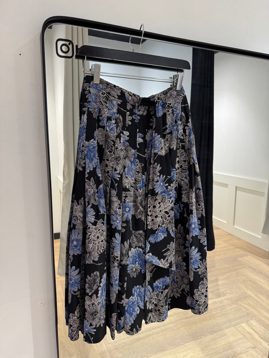 Jupe plissée à fleurs 32/34