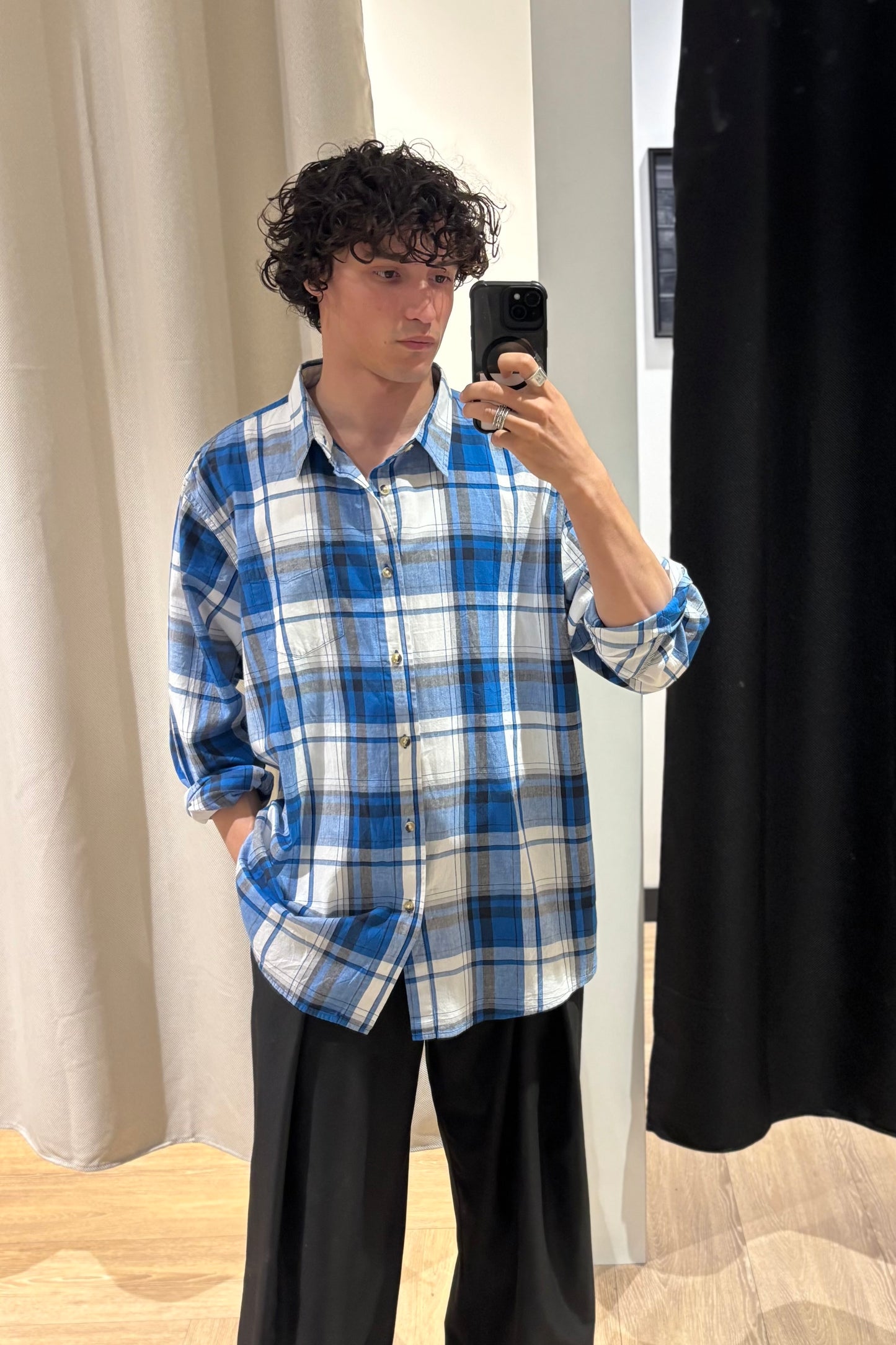 Chemise Wrangler à carreaux XL