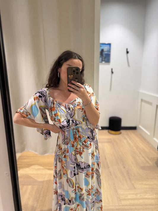 Robe longue d’été à motifs S/M