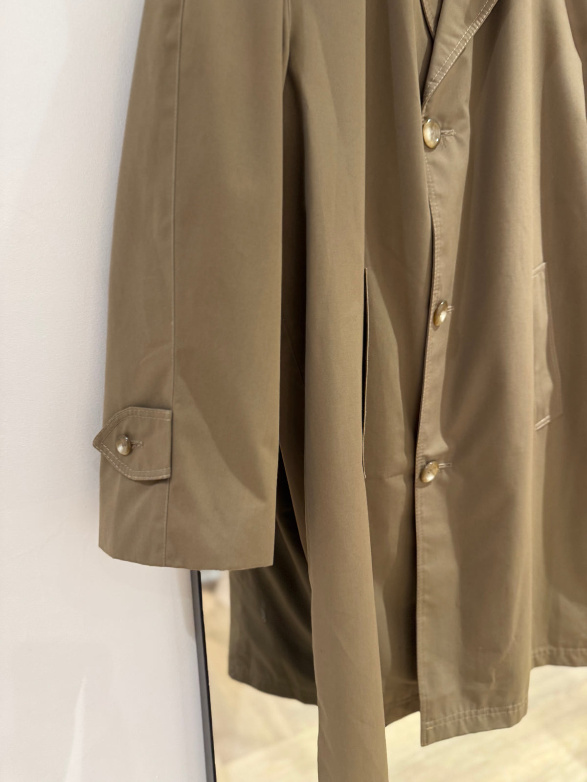 Veste trench imper vintage homme M