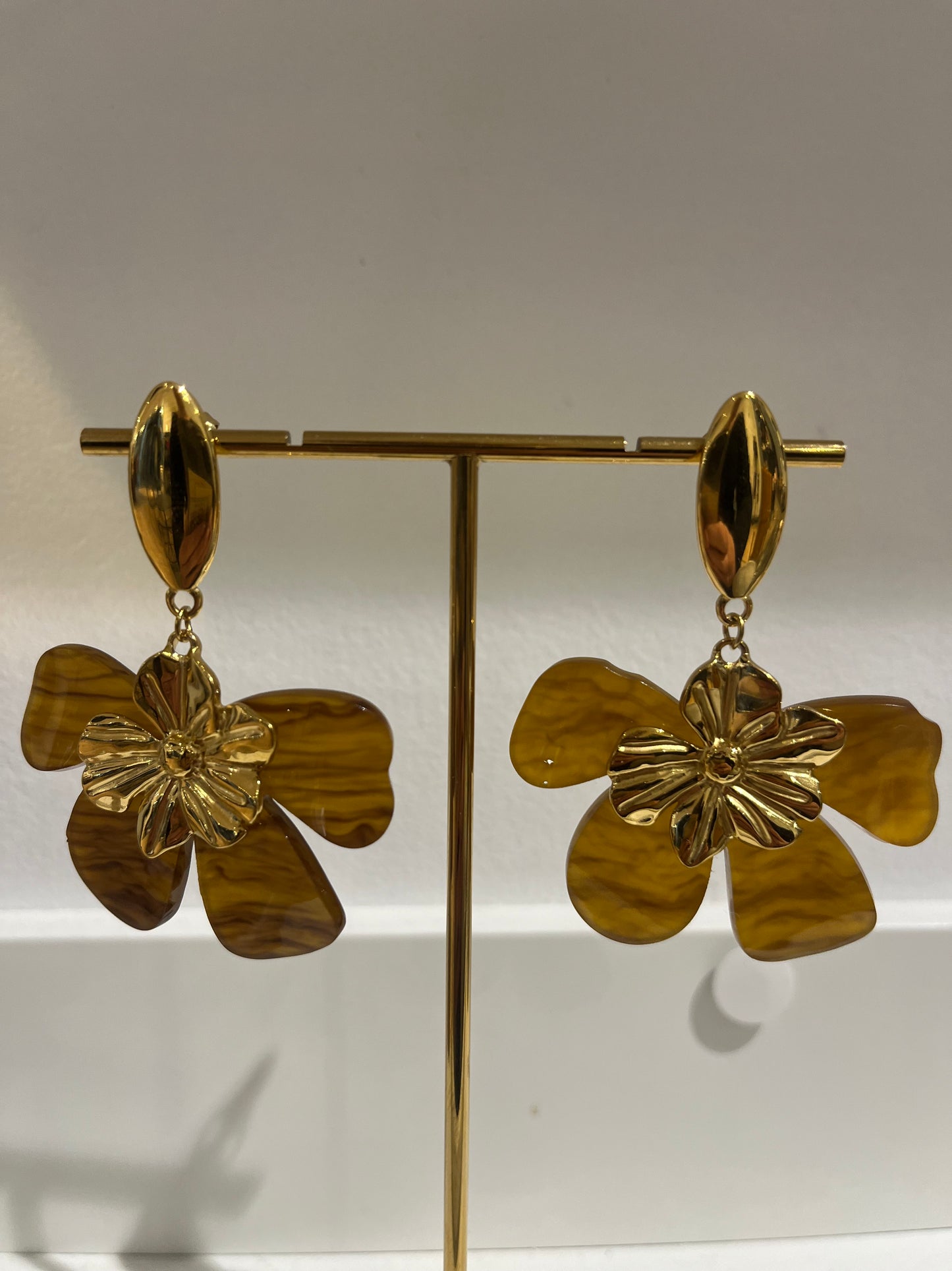 Boucles d’oreilles fleurs