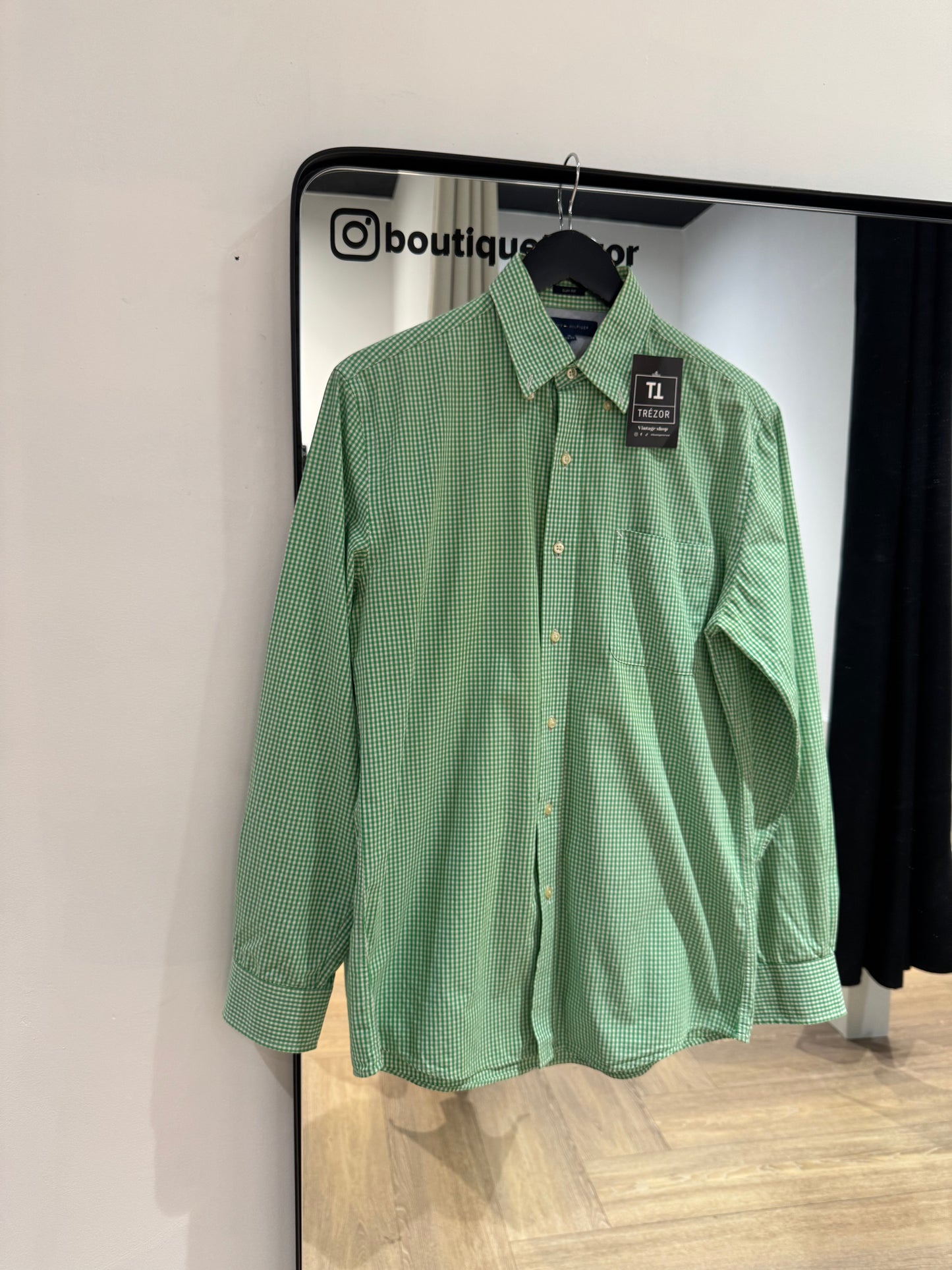 Chemise Tommy Hilfiger à carreaux S