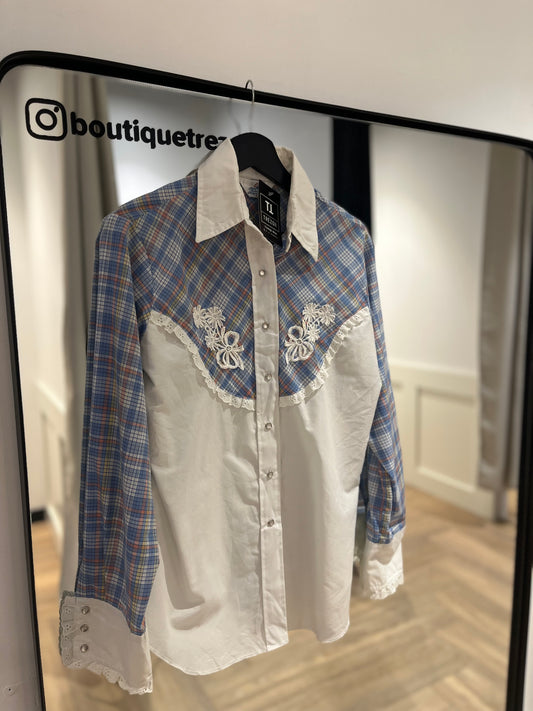Chemise western vintage S