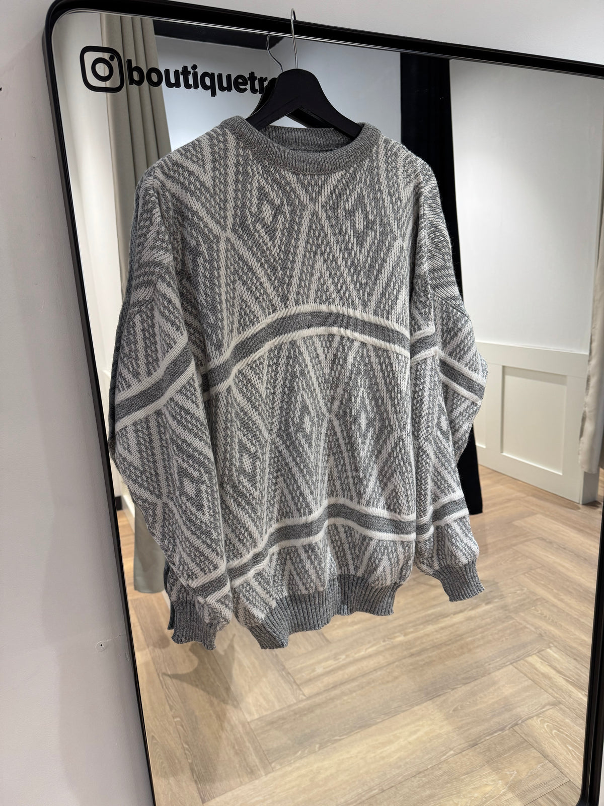 Pull à motifs M/L