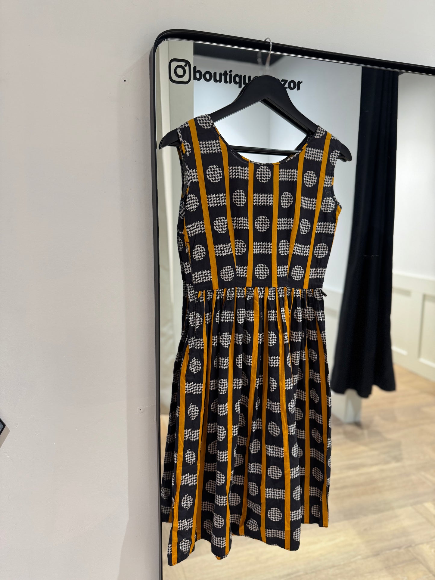 Robe à motifs vintage XS/S