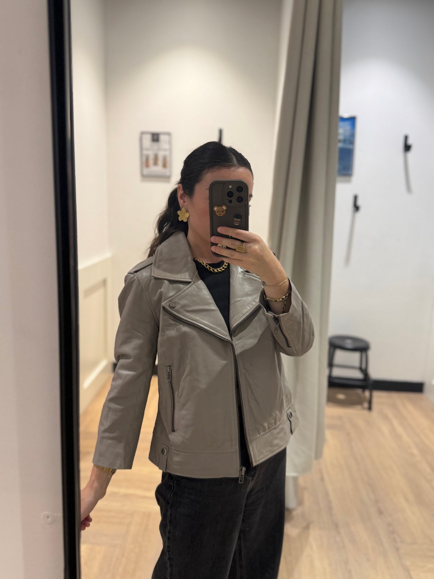 Veste perfecto en cuir M