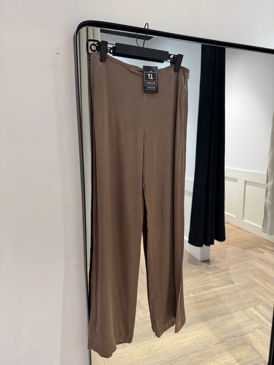 Pantalon satiné fluide 36/38