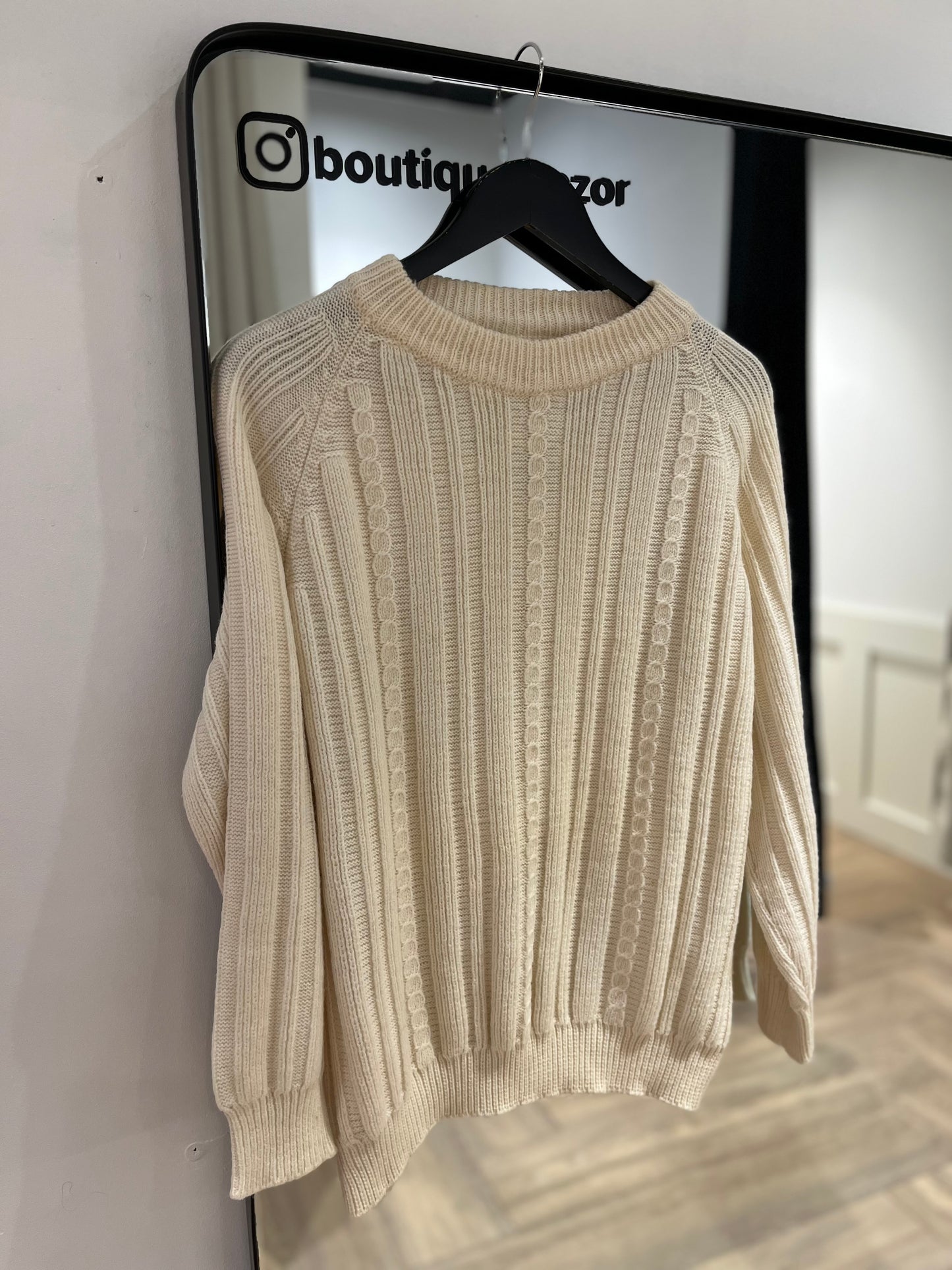 Pull d’hiver en laine L