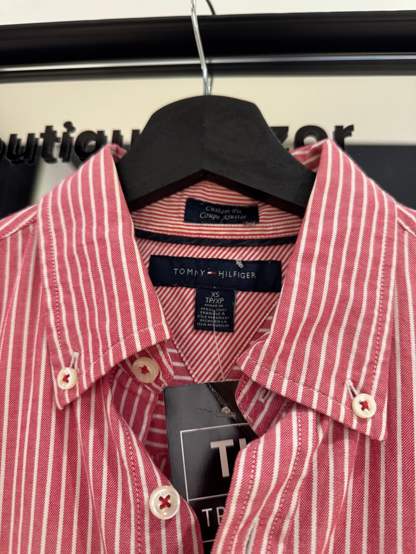 Chemise Tommy Hilfiger à rayures XS