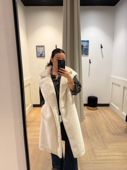 Veste en fausse fourrure L/XL