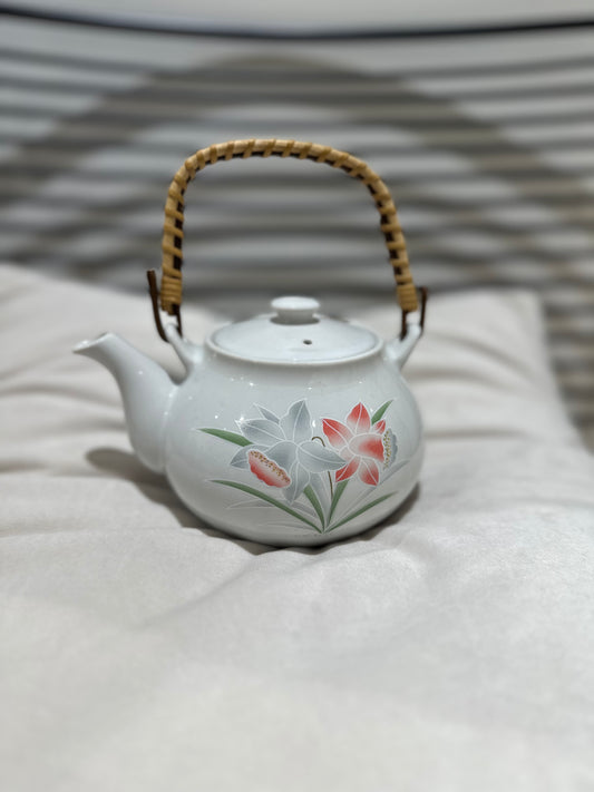 Théière à fleurs
