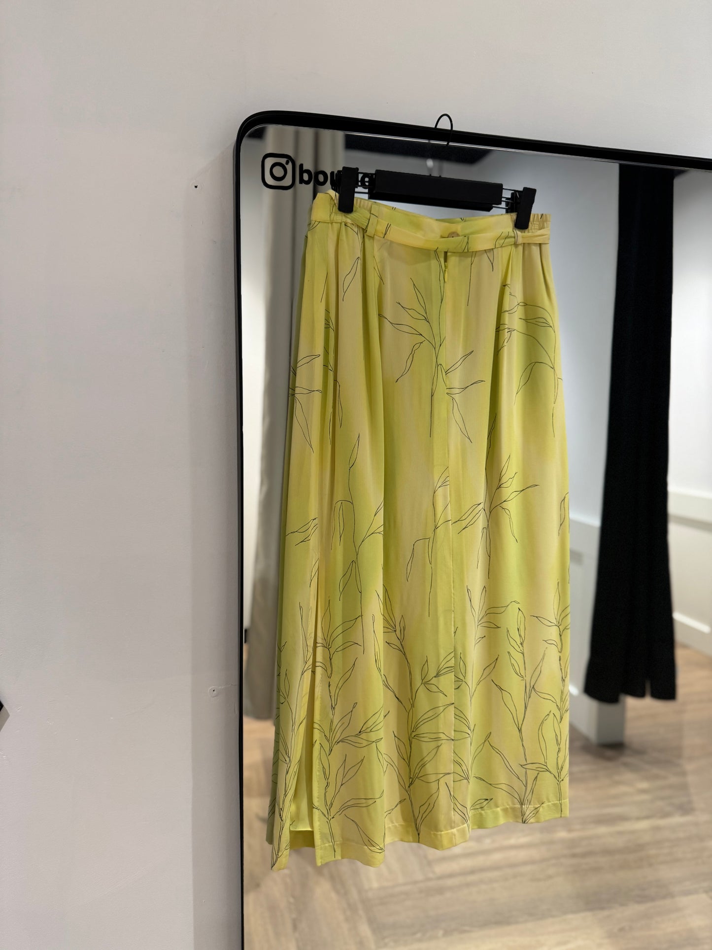 Jupe longue vintage à motifs 38