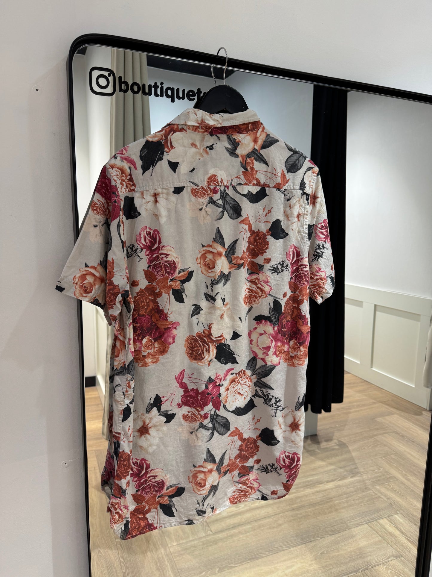 Chemise d’été à fleurs Homme M