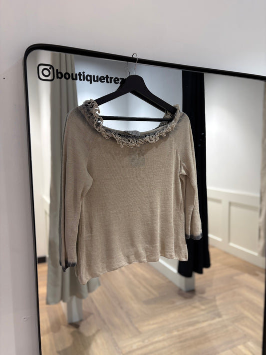 Pull fin en maille M