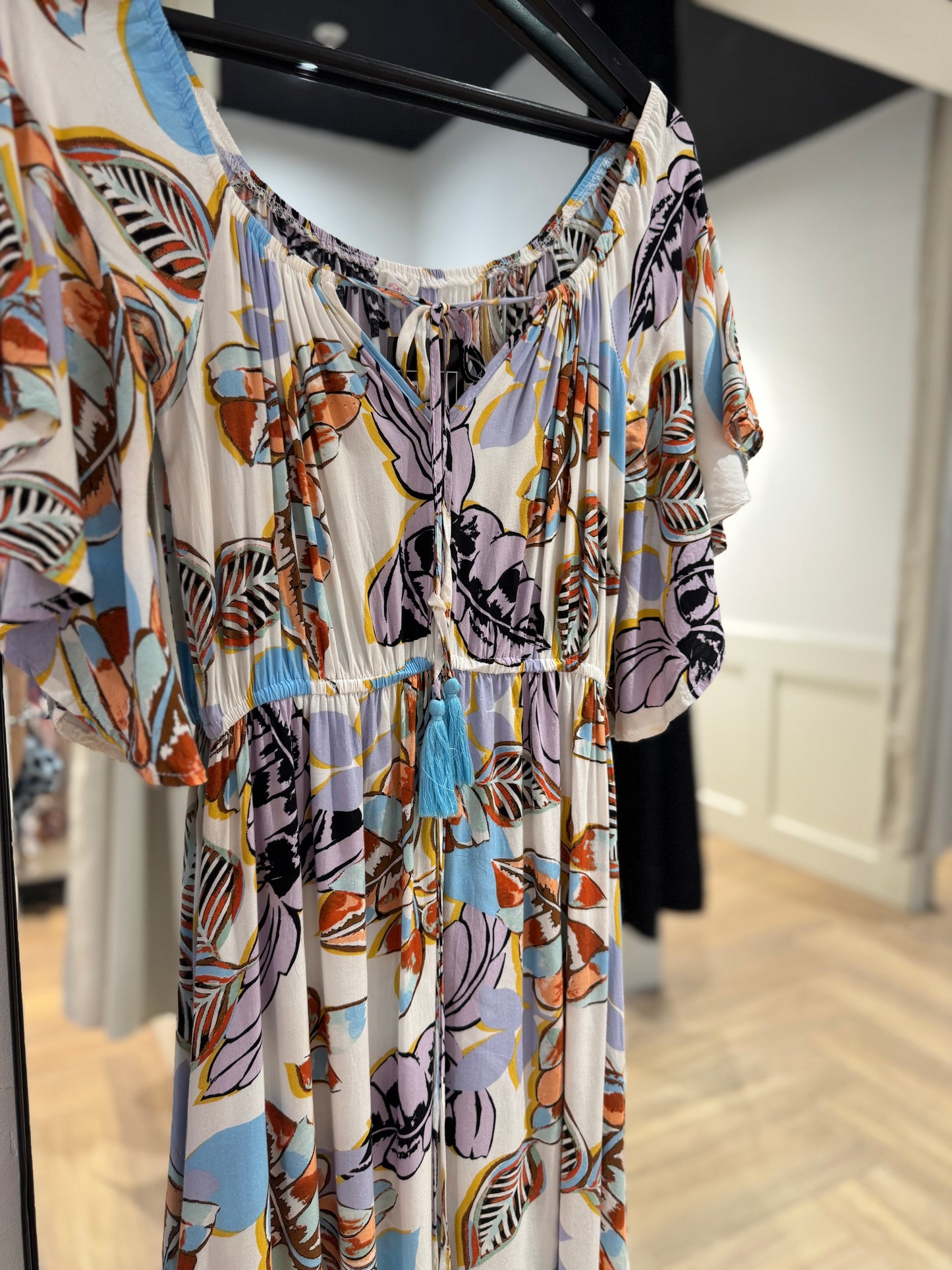 Robe longue d’été à motifs S/M