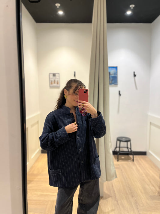 Veste à rayures 2XL