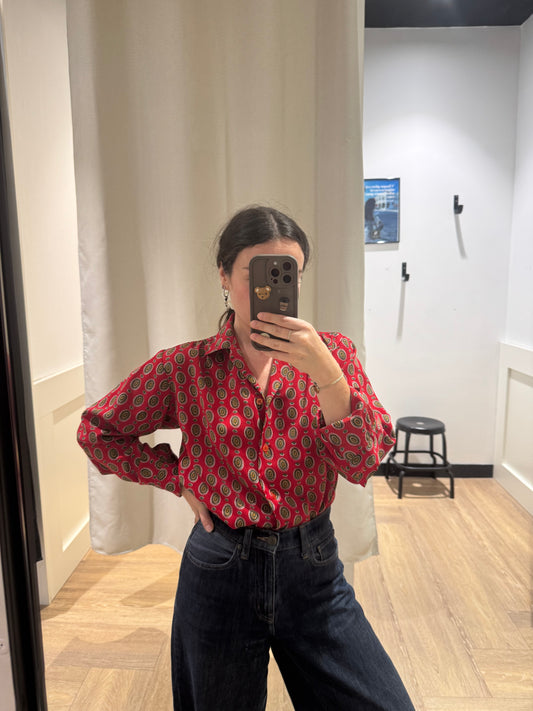Blouse à motifs S