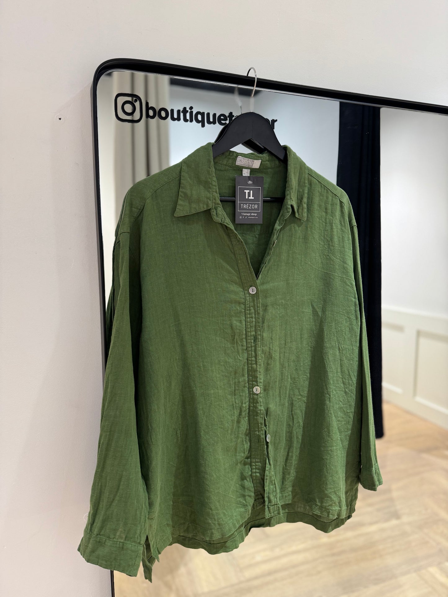 Chemise en lin Esprit XL