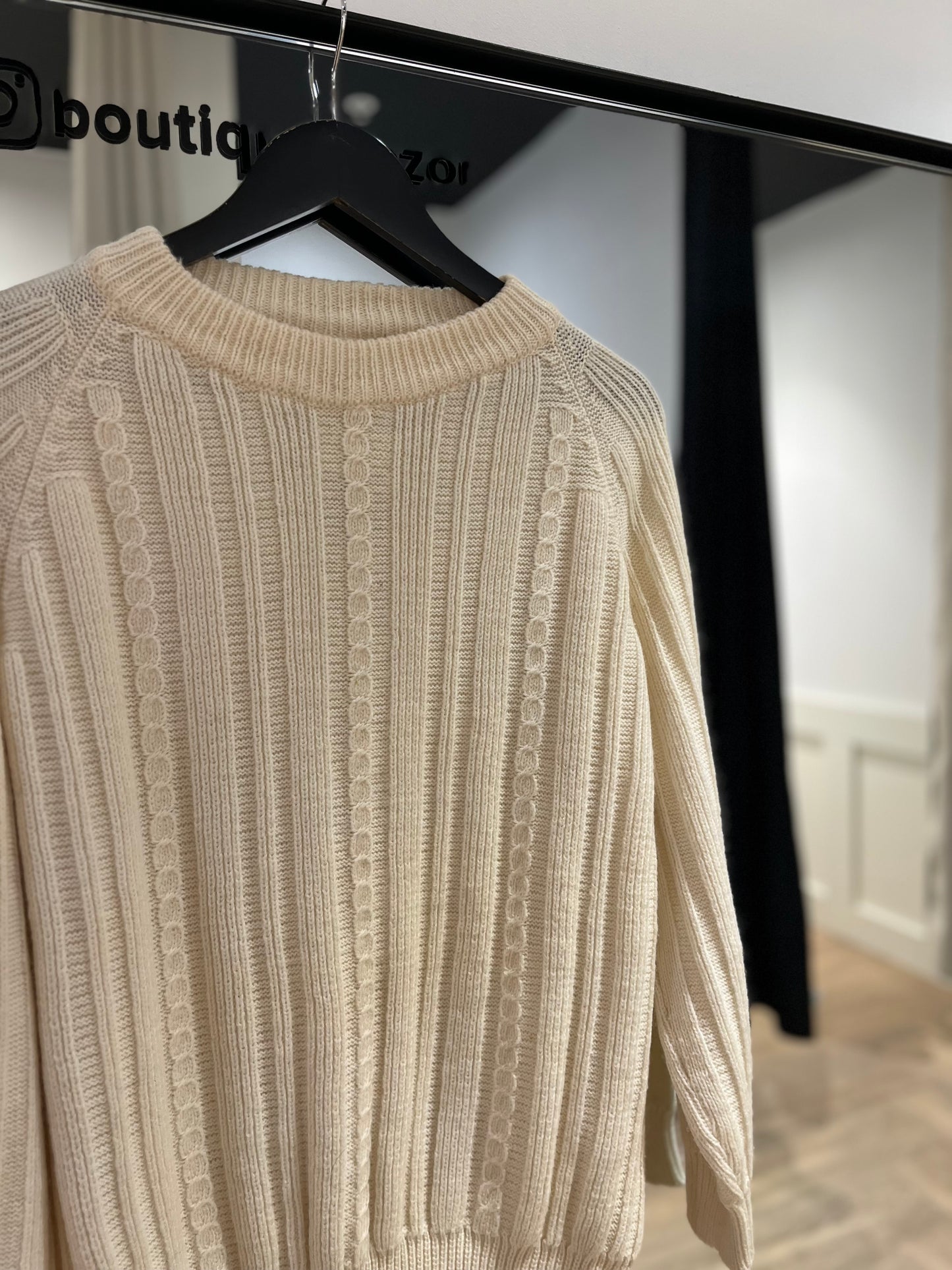 Pull d’hiver en laine L