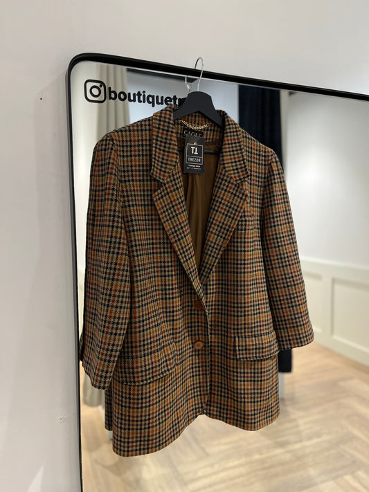 Blazer a carreaux S/M