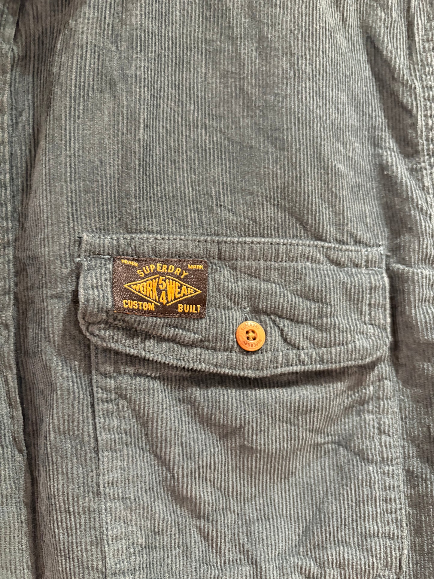 Chemise en velours Superdry M