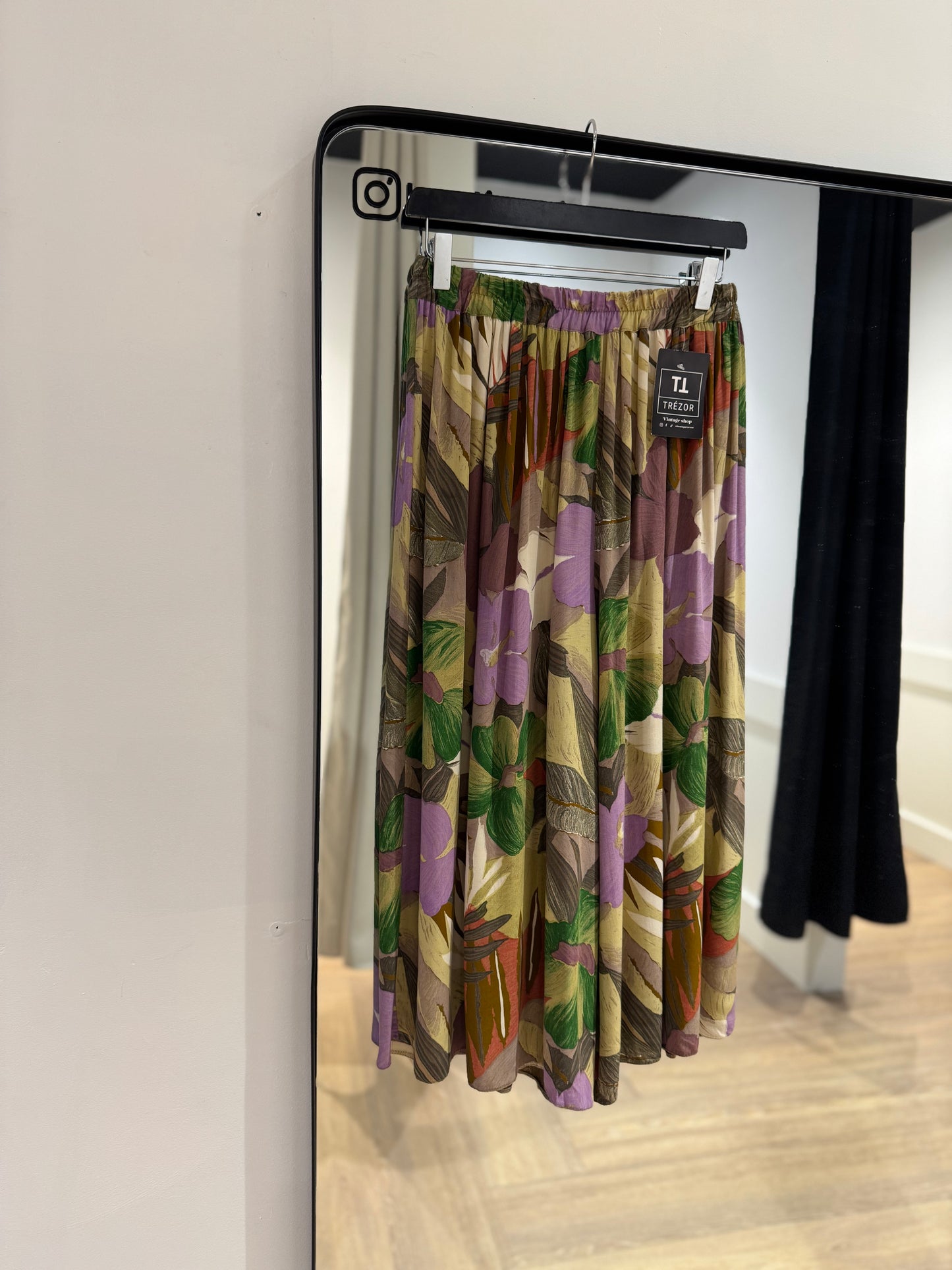 Jupe culotte à motifs S/M