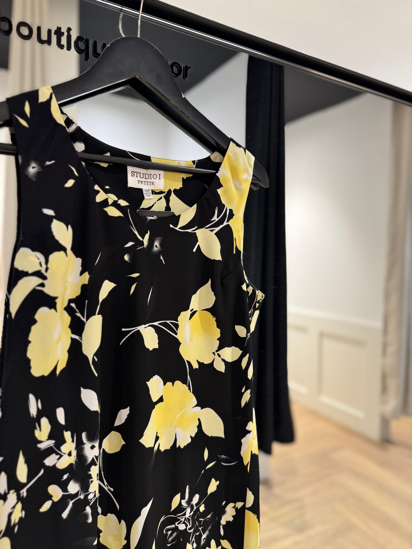 Robe longue à fleurs S