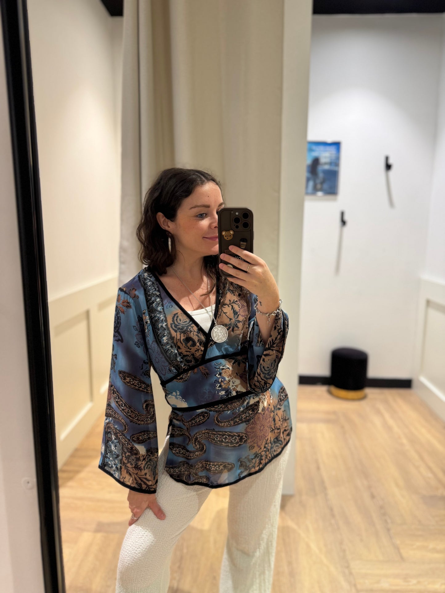 Blouse à motifs L