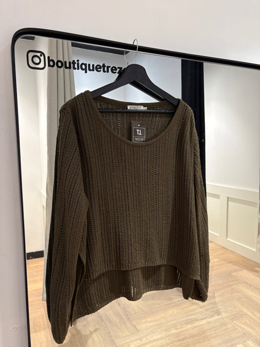 Pull léger en maille M