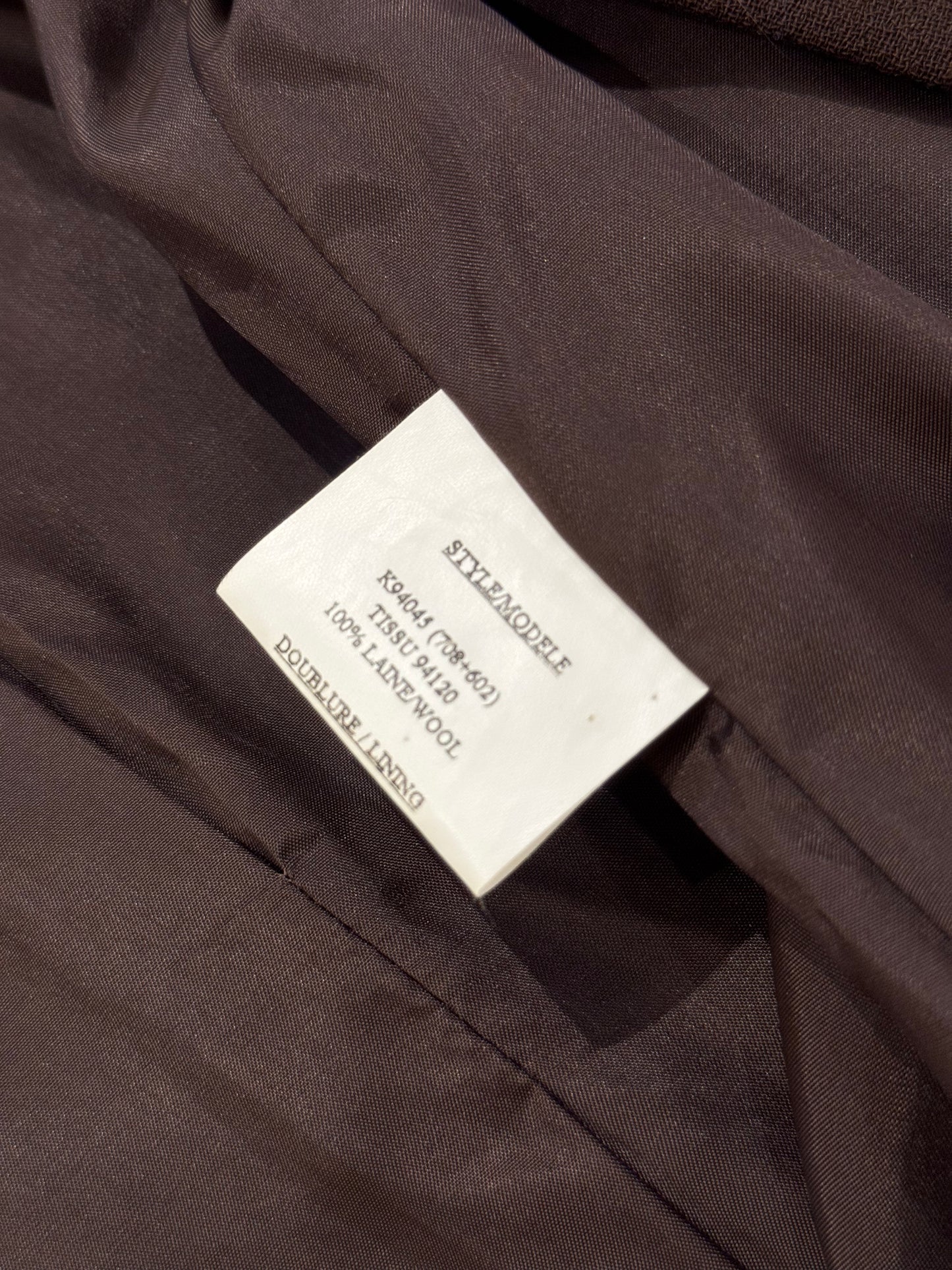 Blazer vintage marron M/L