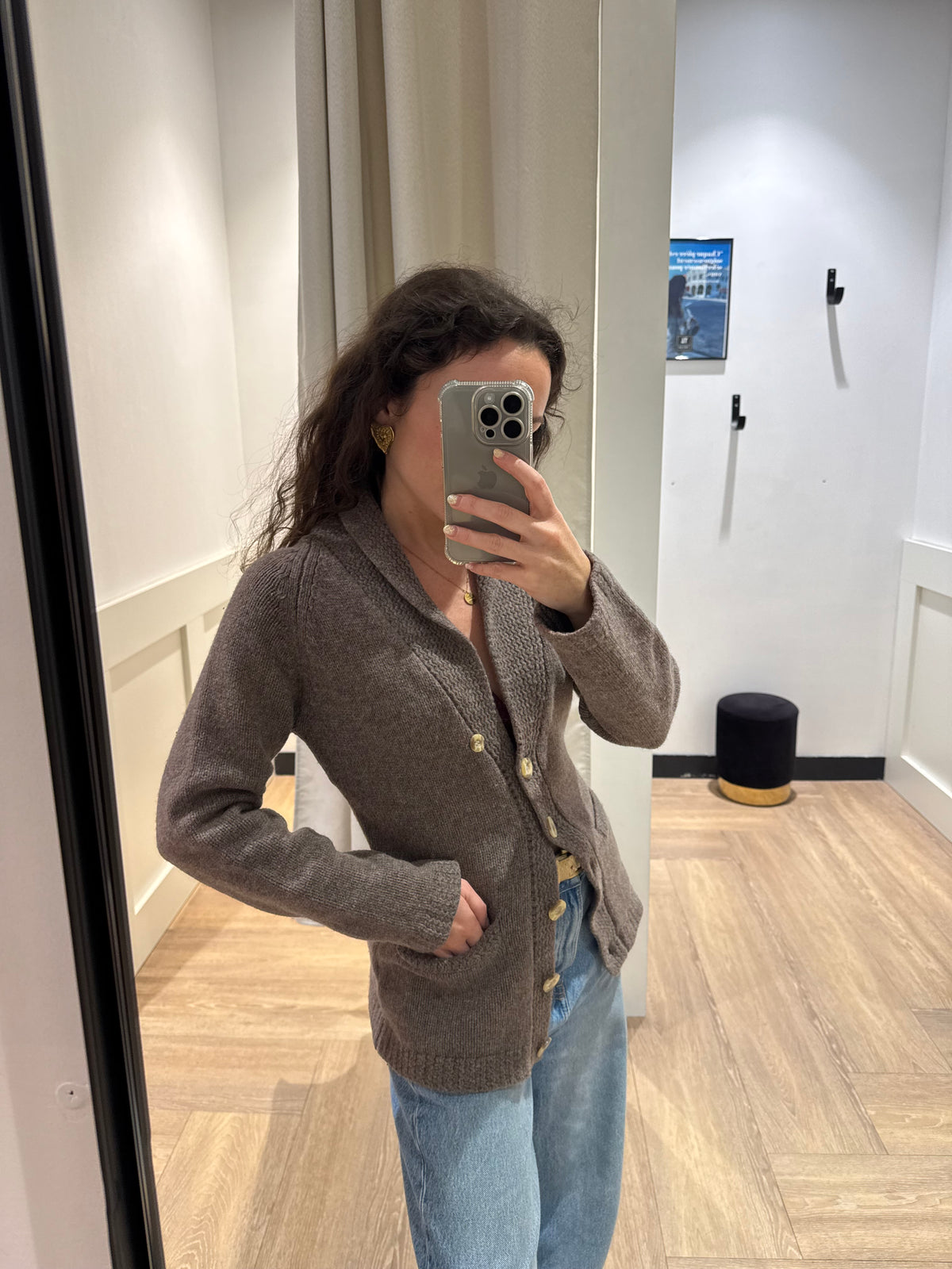 Cardigan en cachemire S