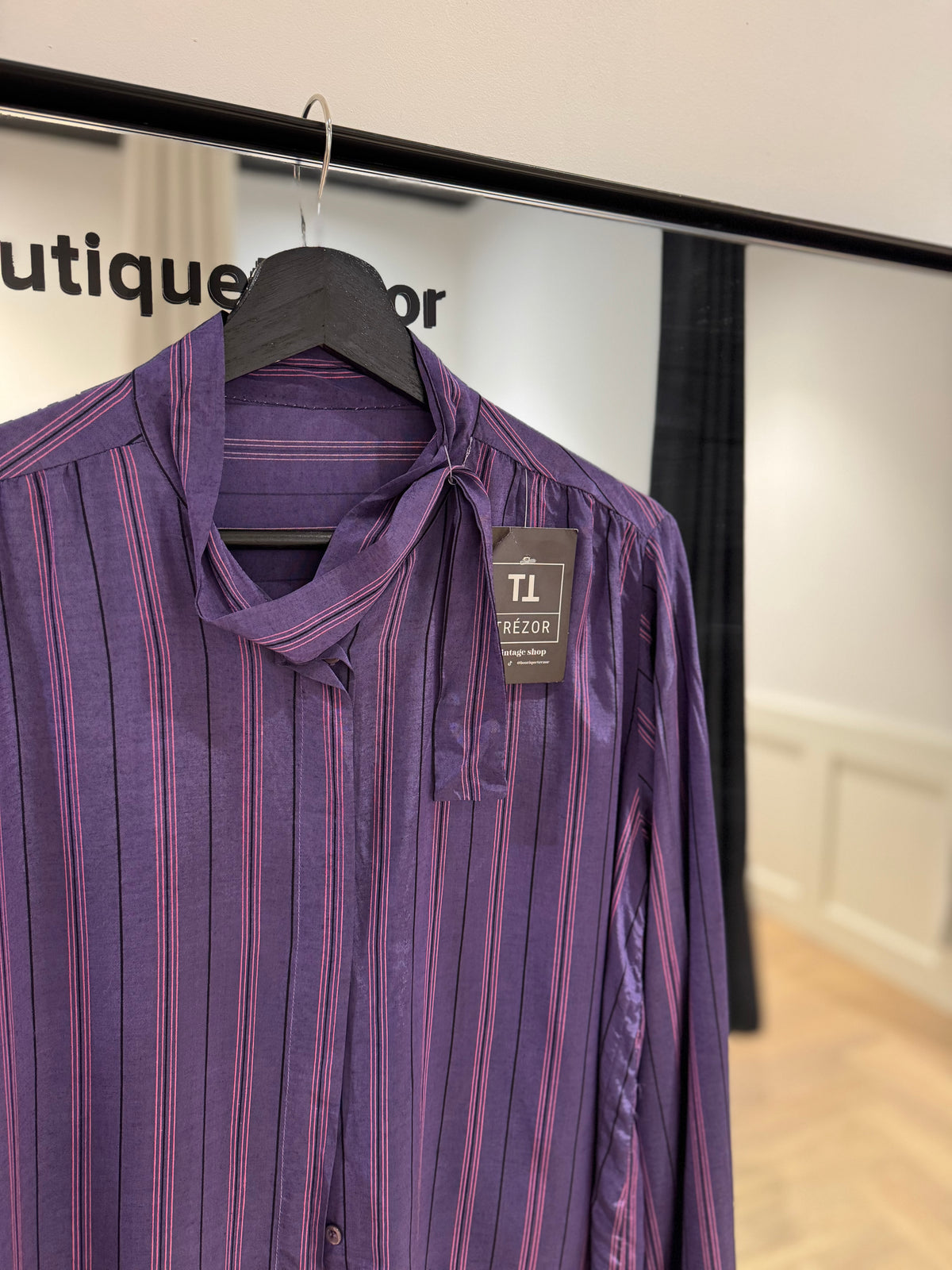 Blouse à rayures S