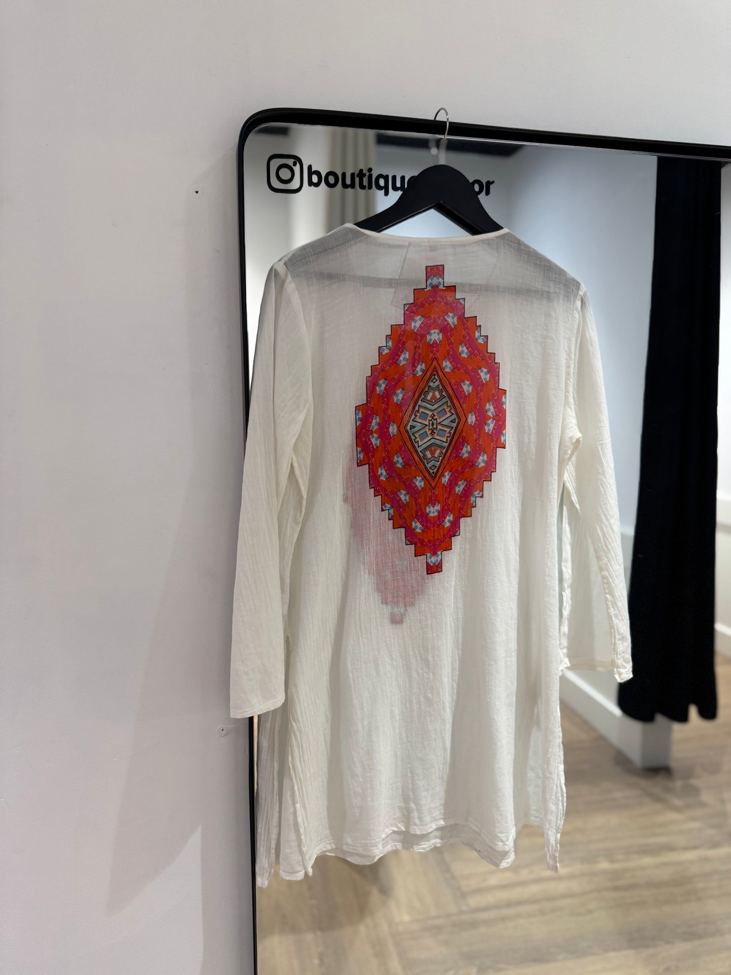 Blouse d’éte à broderies S/M