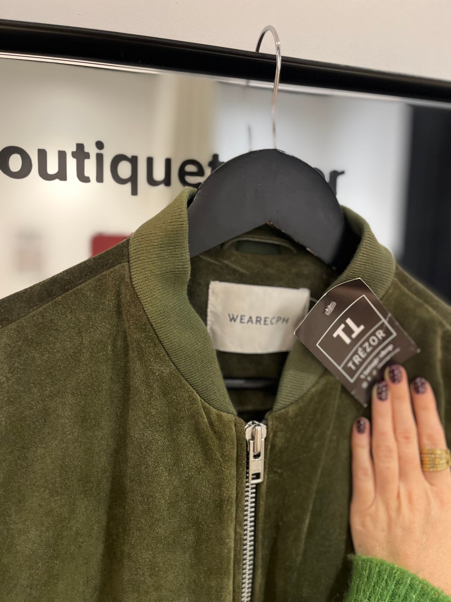 Veste en daim «WeareCPH» M