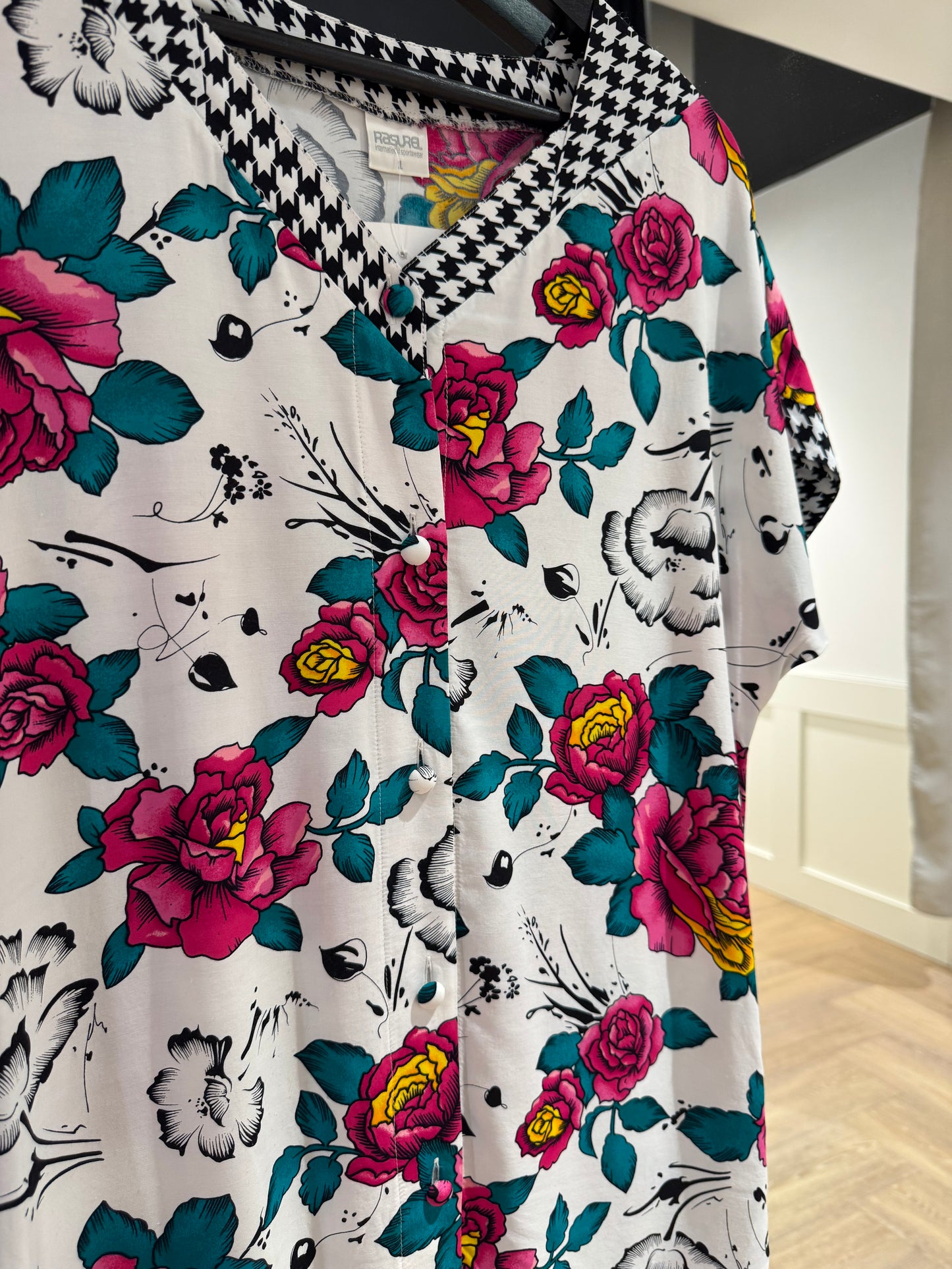 Robe vintage à fleurs S/M