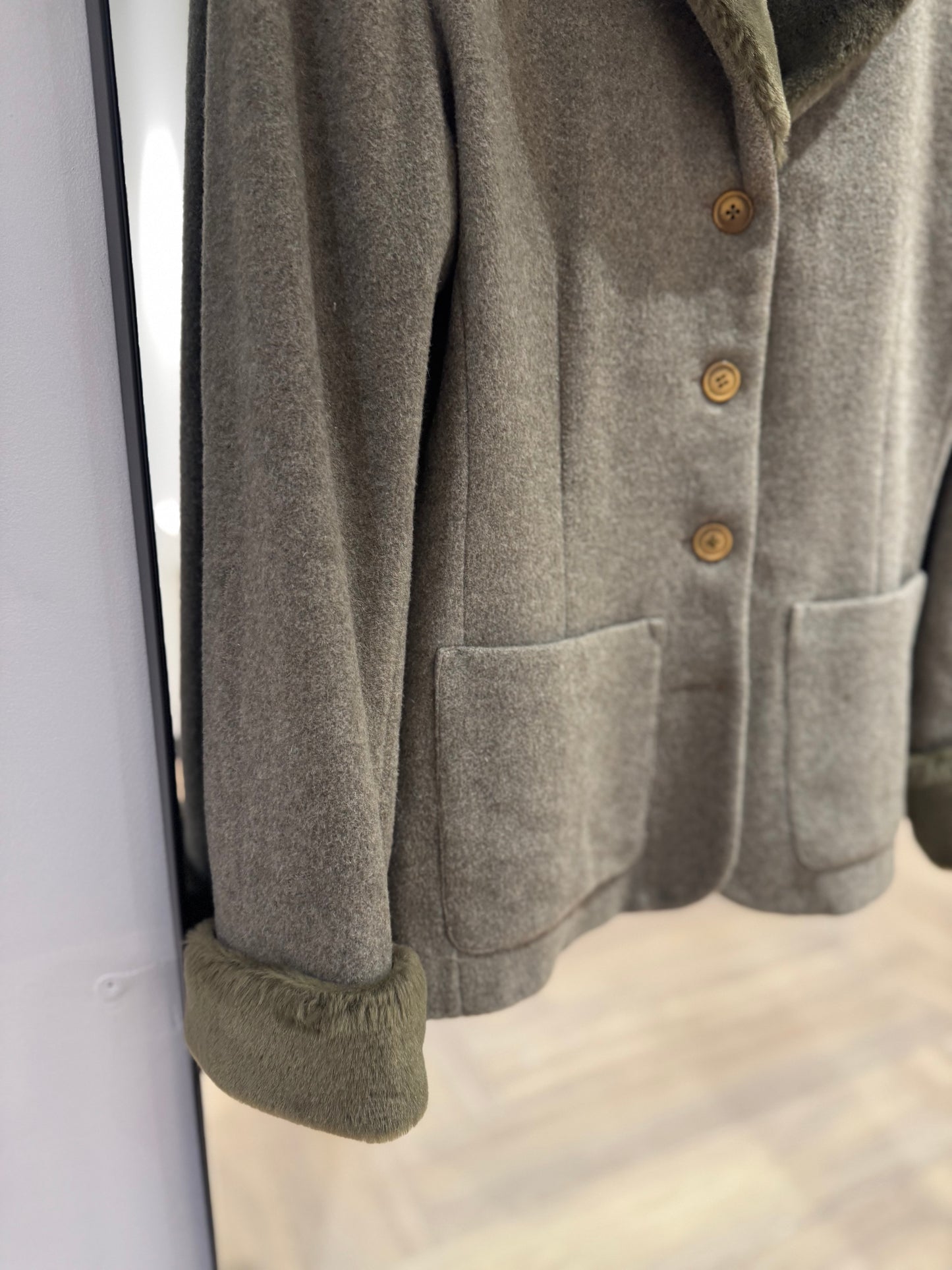 Veste vintage en laine S