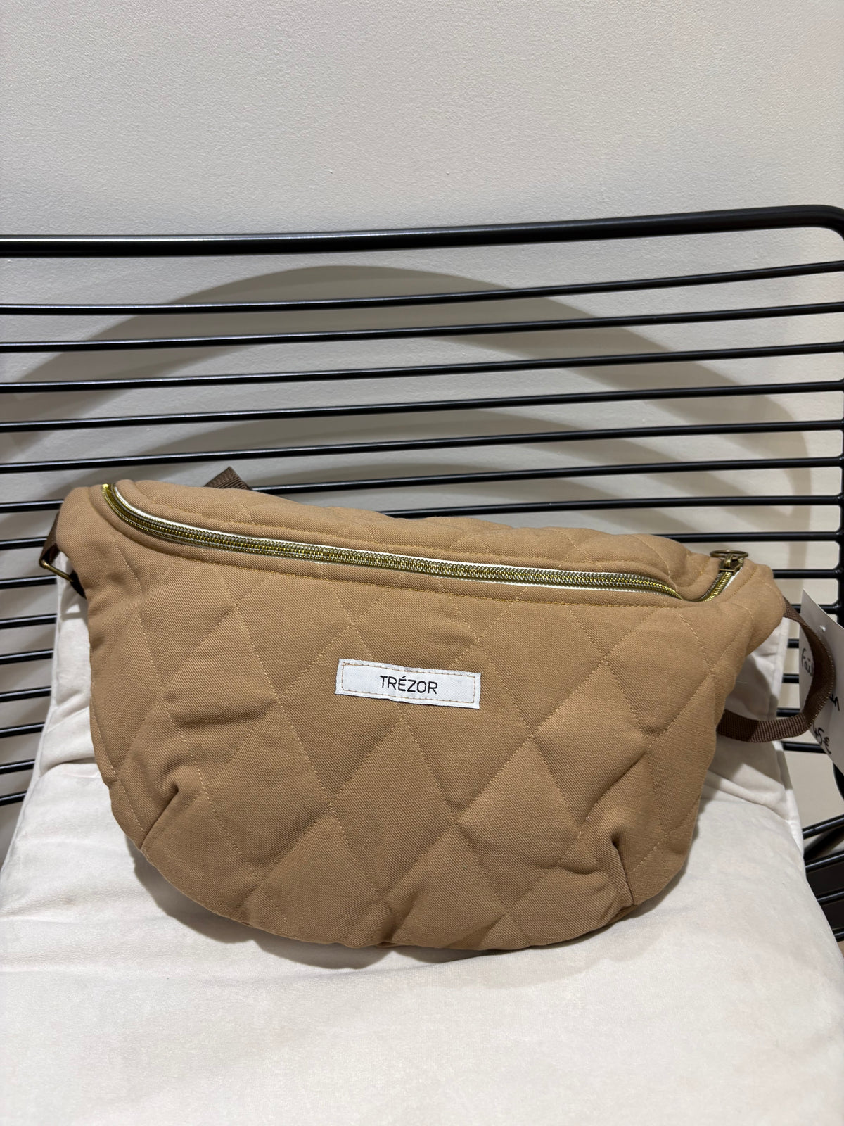 Sac banane fait main grand format
