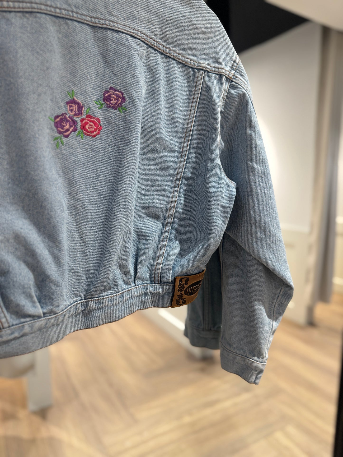 Veste en jean vintage courte M/L