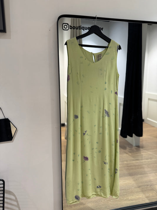 Robe longue à fleurs S/M