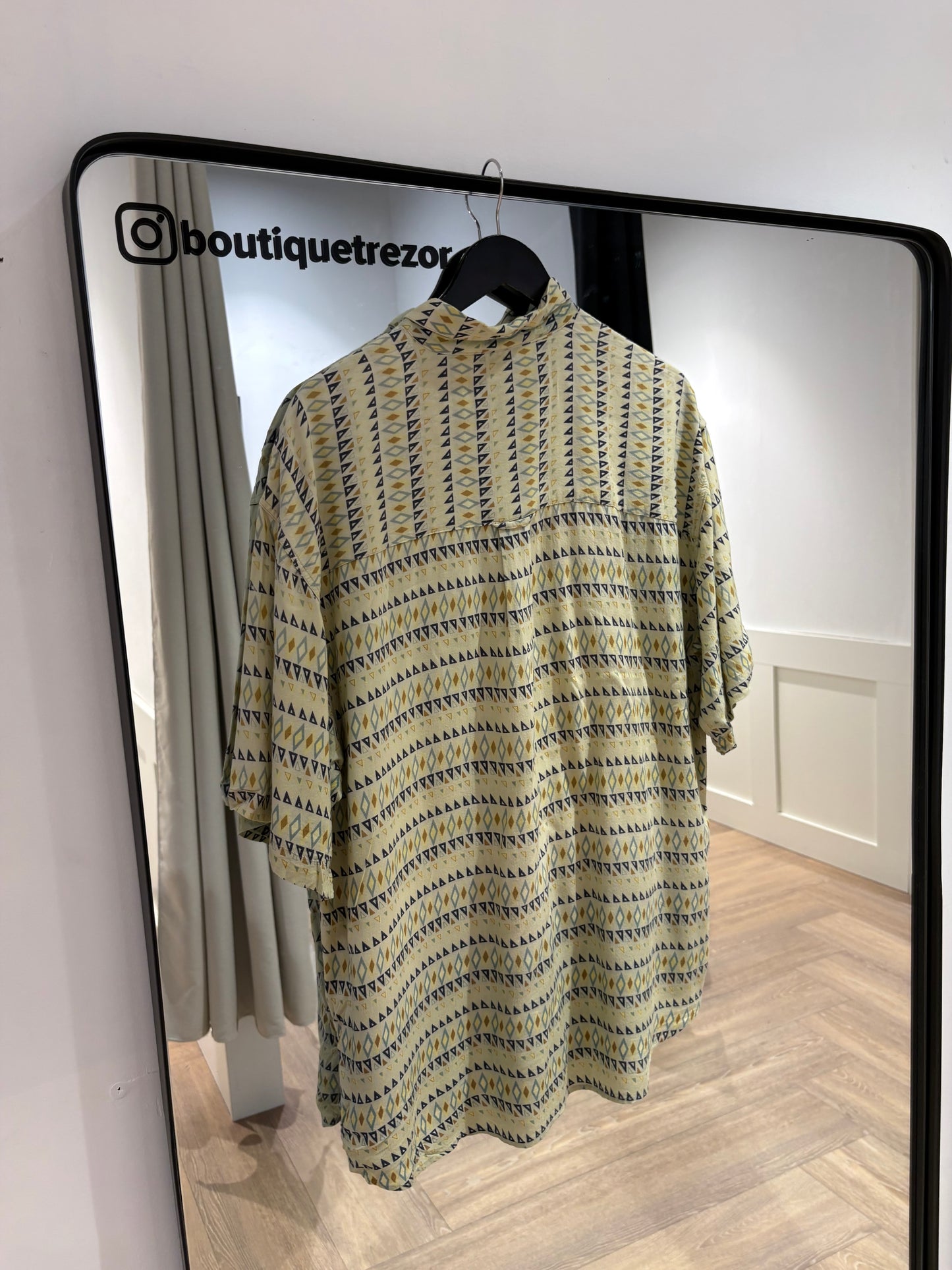 Chemise vintage homme à motifs XL