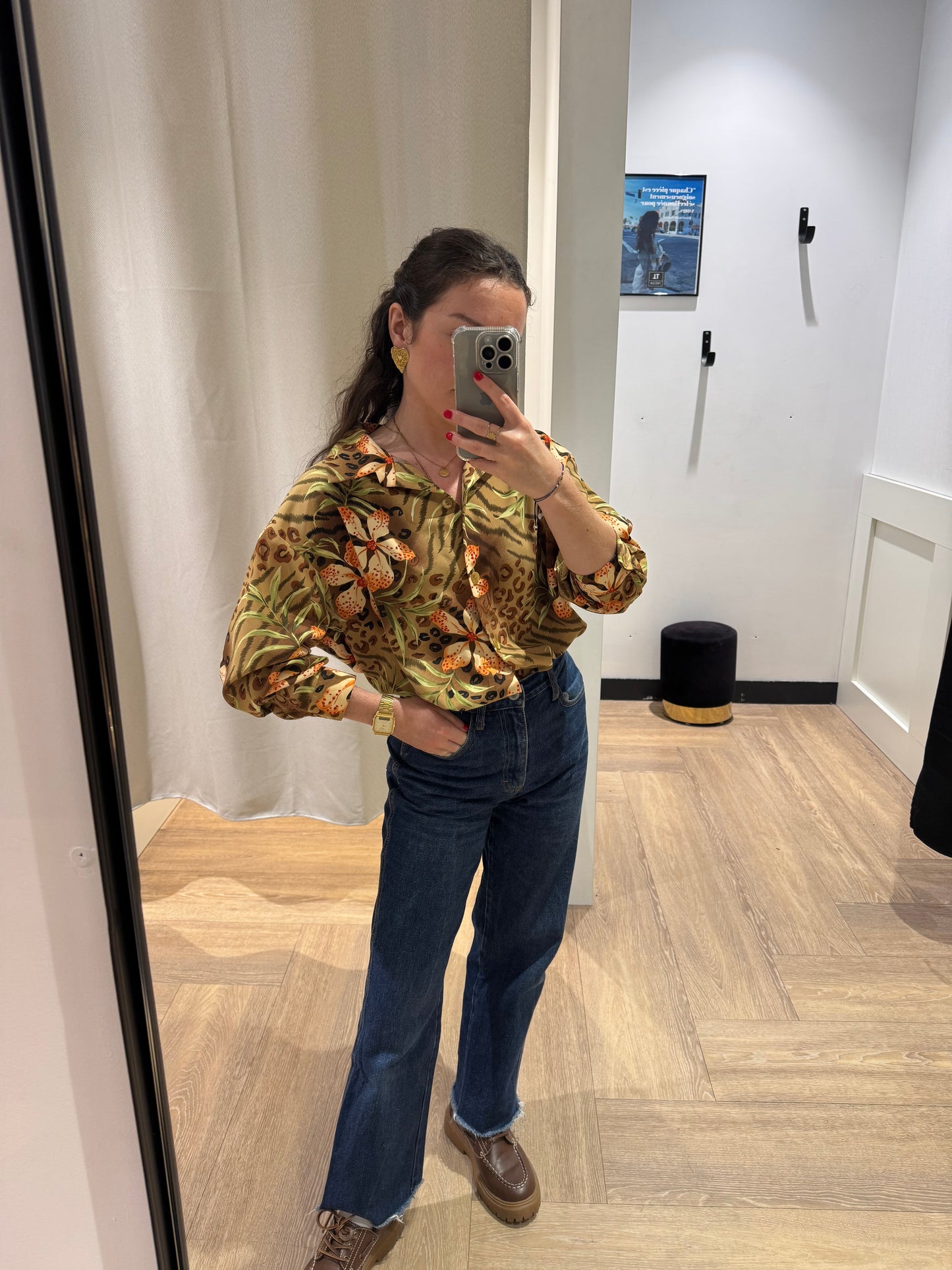 Blouse colorée S/M