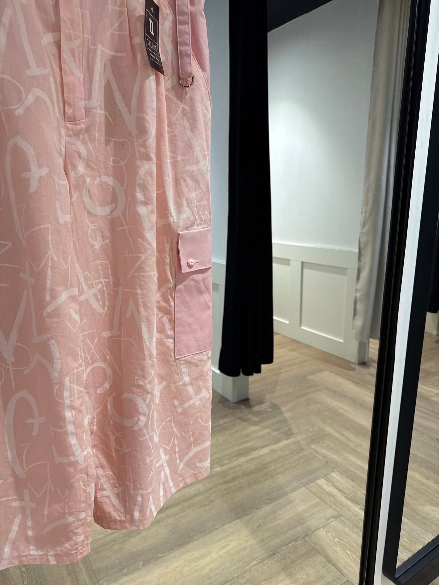 Pantalon vintage à motifs et à poches 40