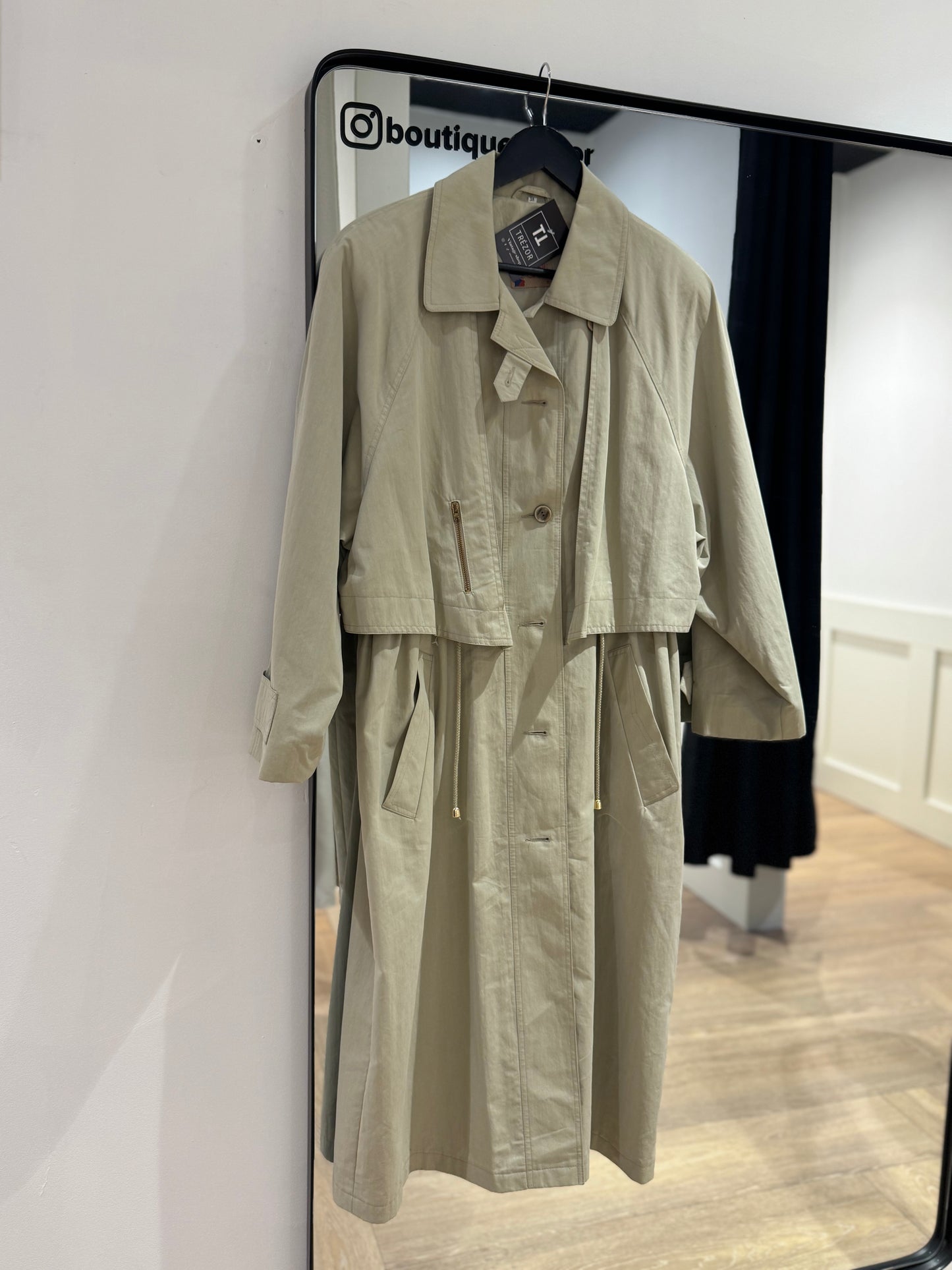 Trench vintage beige M