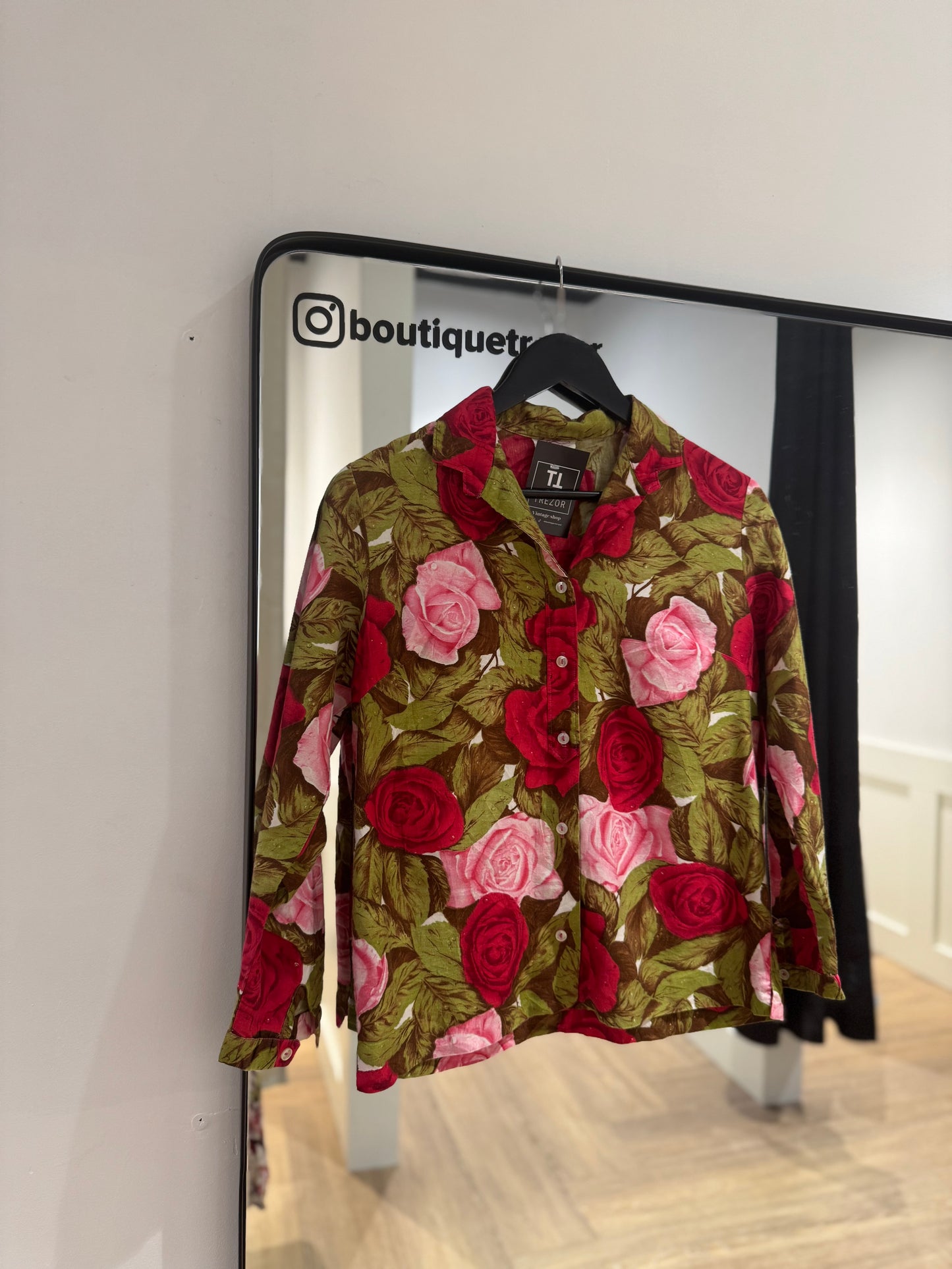Chemise à fleurs XS/S
