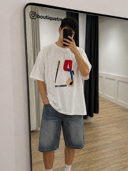 Teeshirt blanc NWGS XL