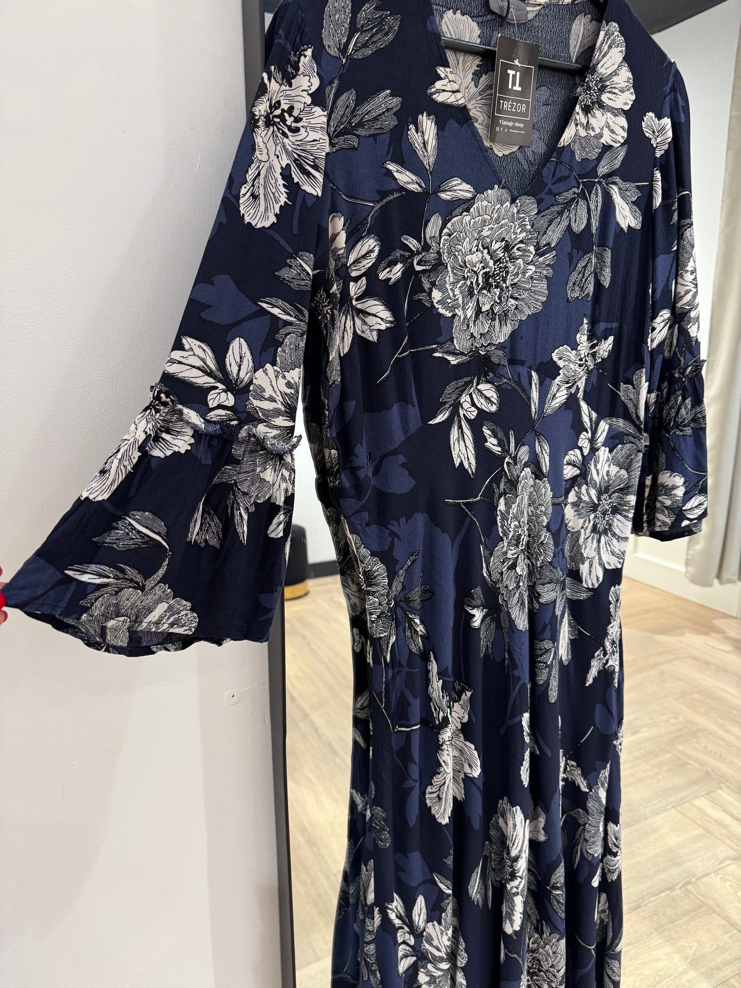 Robe à fleurs S