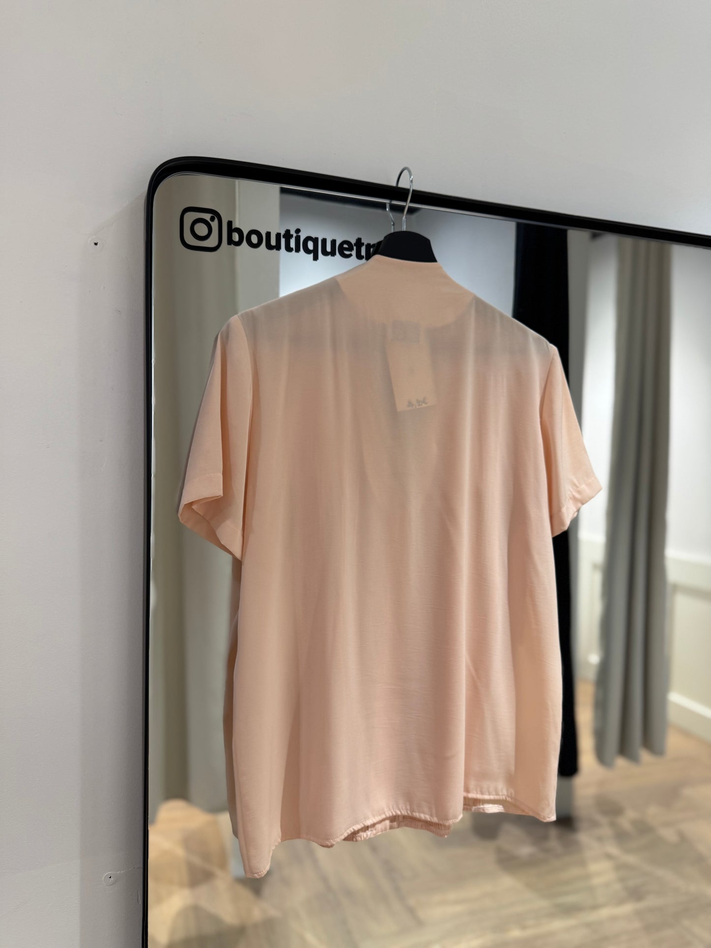 Blouse vintage à volants L