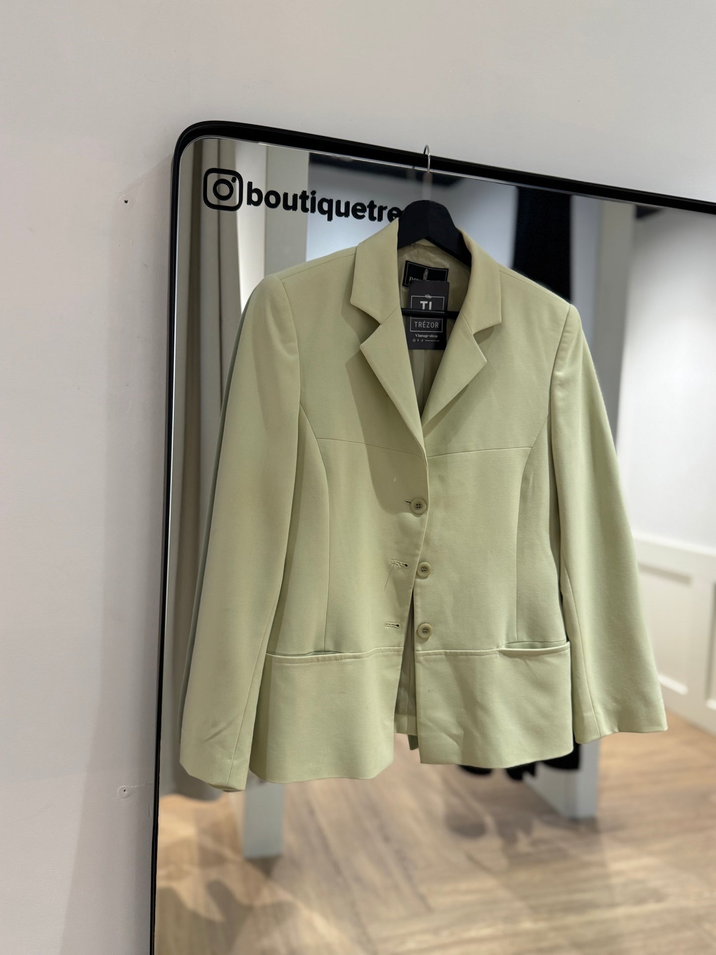 Blazer vintage vert S/M